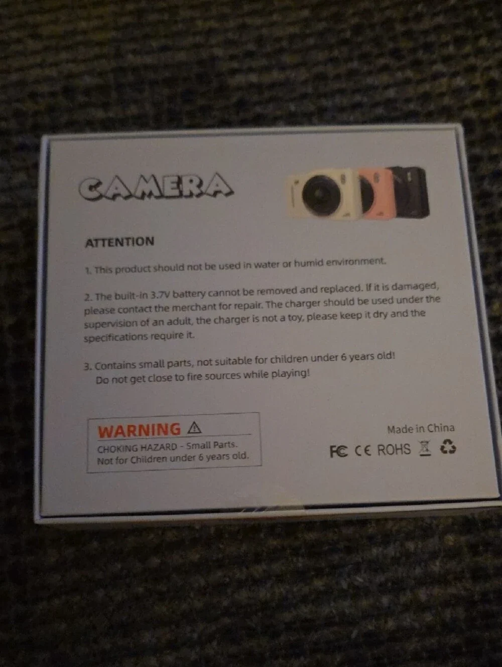 Fashion CCD Camera - Multicolor Compact Digital Camera